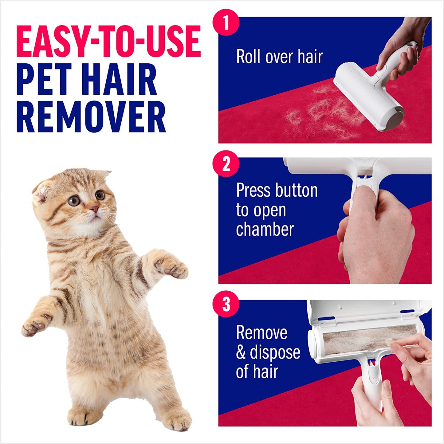 Pet Fur Remover for Sofa & Clothes