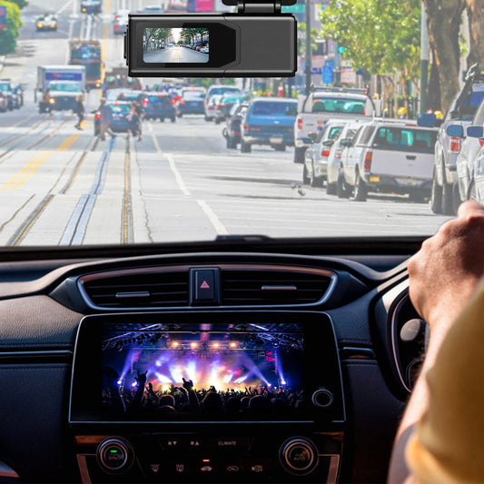 2K HD Car Dash Camera with WiFi & Night Vision