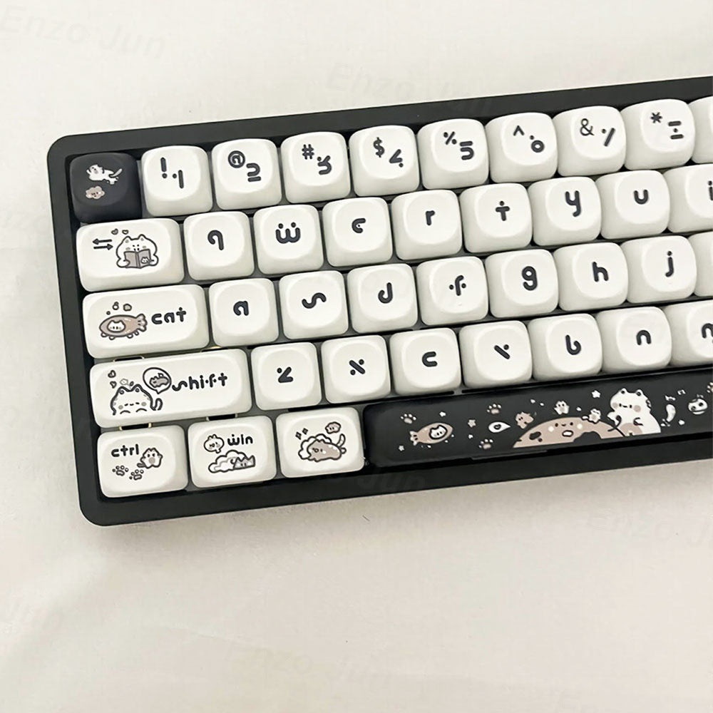 Cute Cartoon Wireless Keyboard