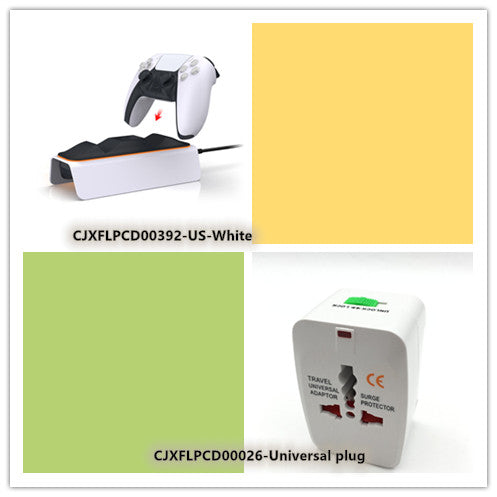 PS5 DualSense Controller Charging Dock – Dual Fast Charger Stand with LED Indicator