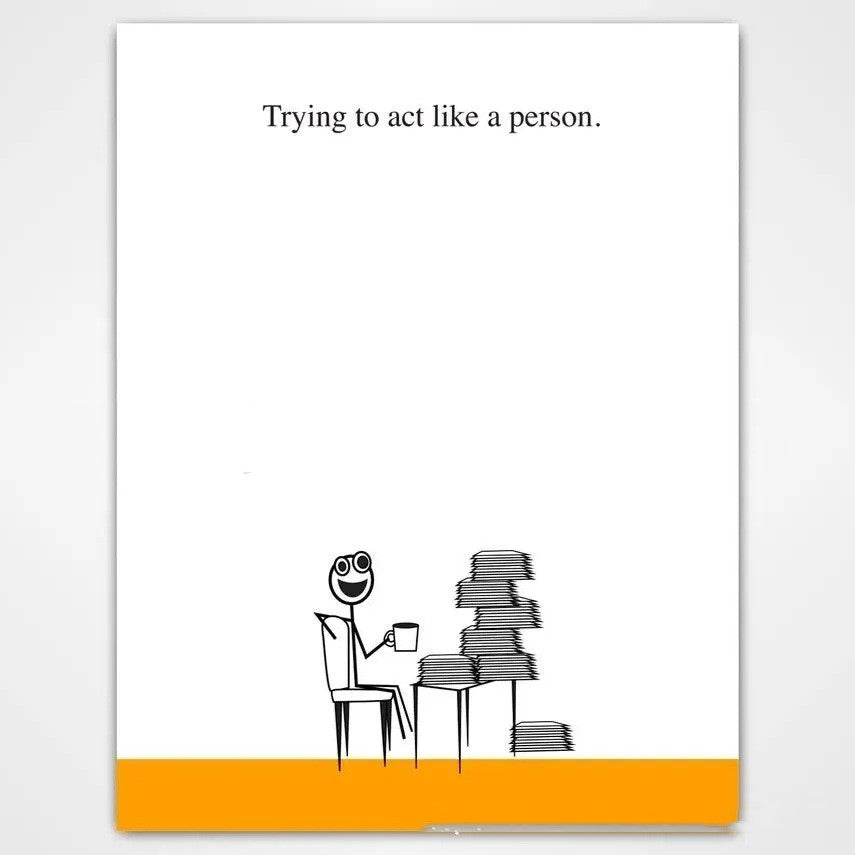 Funny Dark Humor Notebook – “Everything Is Fine” Office Prank Journal | Gift for Coworkers