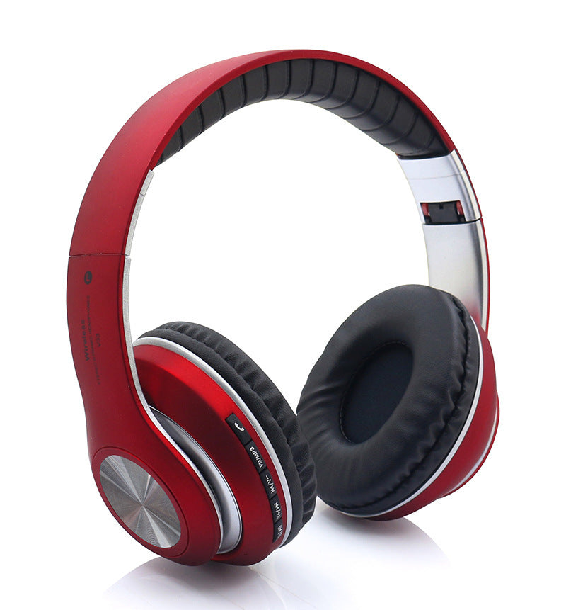 Wireless Bluetooth Over-Ear Headphones – Foldable Stereo Sound with Long Battery Life
