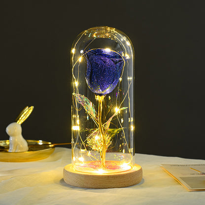 Eternal Rose LED Light in Glass Dome