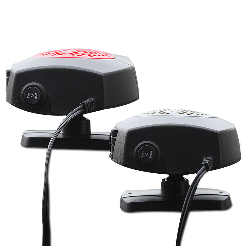 12V Portable Auto Heater Fan – Fast Heating Car Defroster & Cooling Fan for Windshield