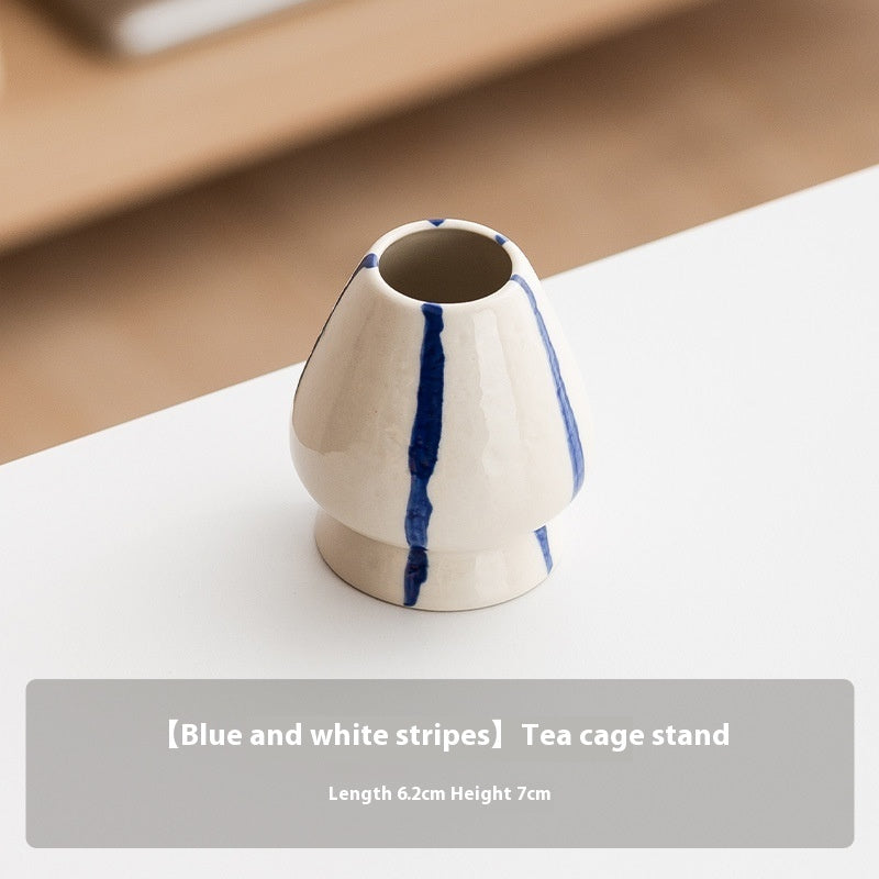 Matcha Tea Set – Bamboo Whisk, Bowl & Fine Mesh Strainer