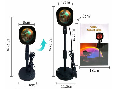 Romantic Sunset Lamp for Bedroom & Photography