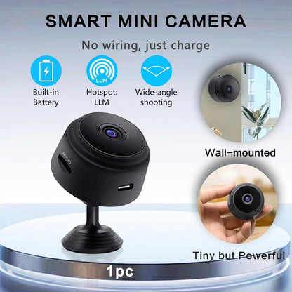 Compact WiFi Indoor Security Cam