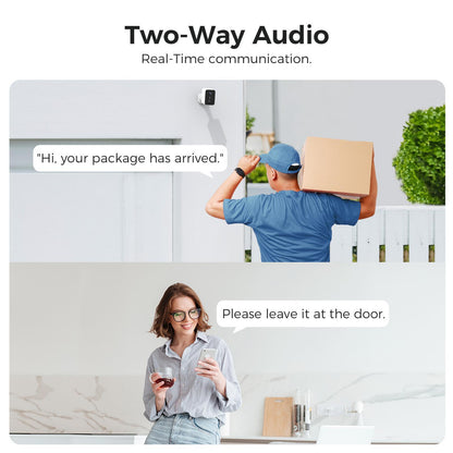 Wireless 4K Battery Security Camera with Night Vision