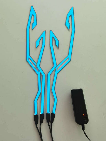 NeonRide LED Helmet Light