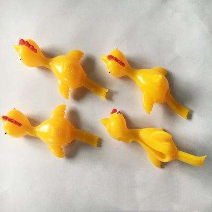 Catapult Launch Rubber Catapulted Chicken Toys