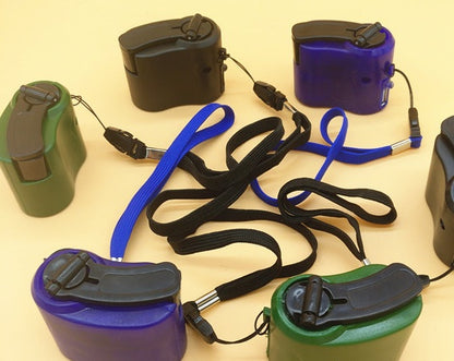 Hand Crank Emergency Power Bank – Portable USB Charger