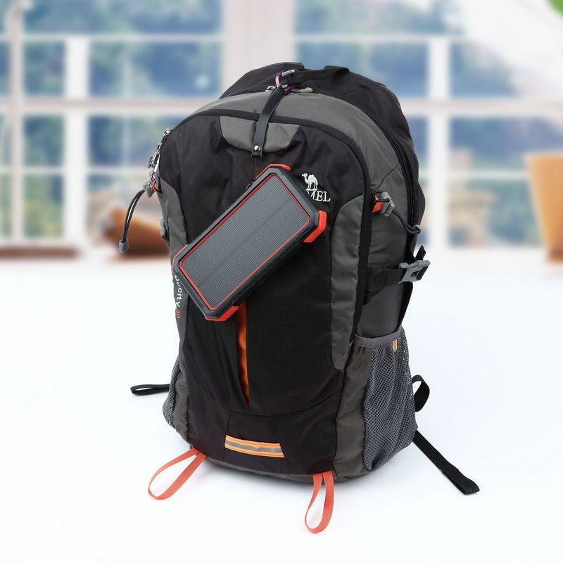 Solar Power Bank 20000mAh – Fast Charging Outdoor Portable Battery with LED Light