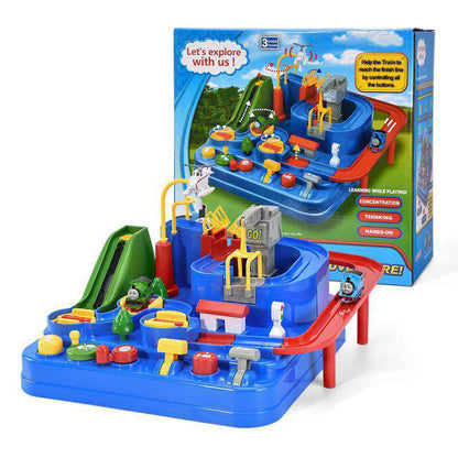 Console track toy