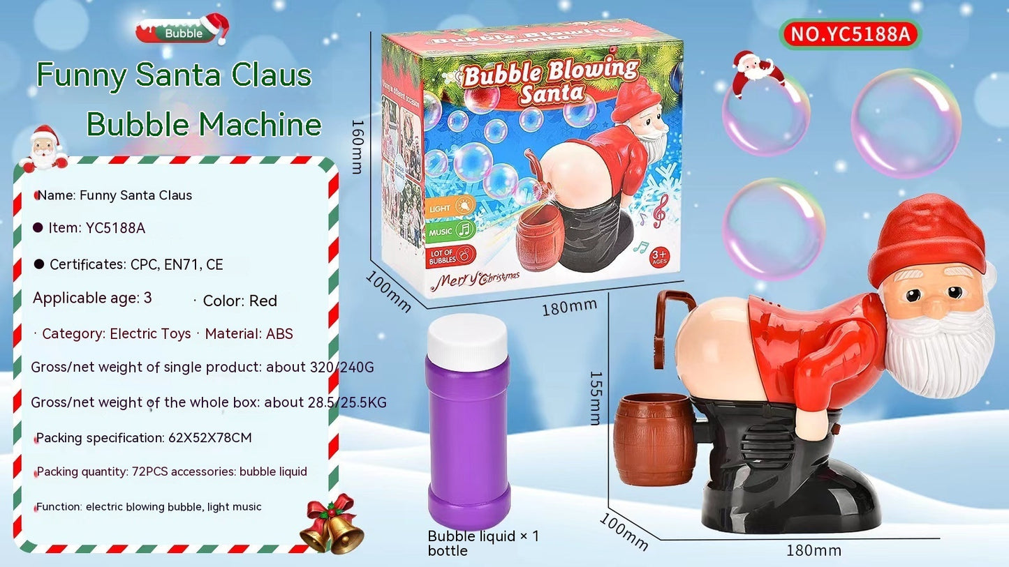 Electronic Bubble Machine Toy – Fun for Parties & Holidays
