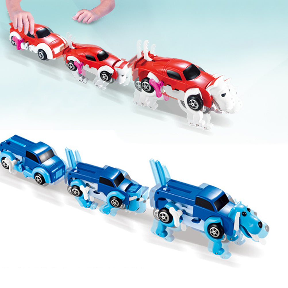 Wind-up deformation toy