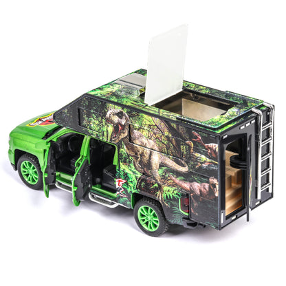 Alloy toy transport vehicle