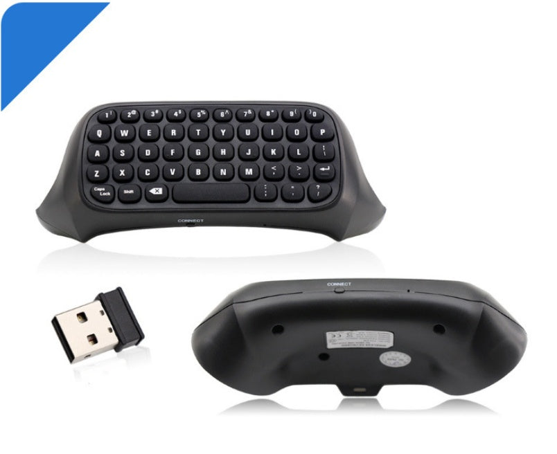 Mini Wireless Keyboard with USB Receiver – One-Hand Gaming Keyboard for PC, TV, Laptop & Android Box