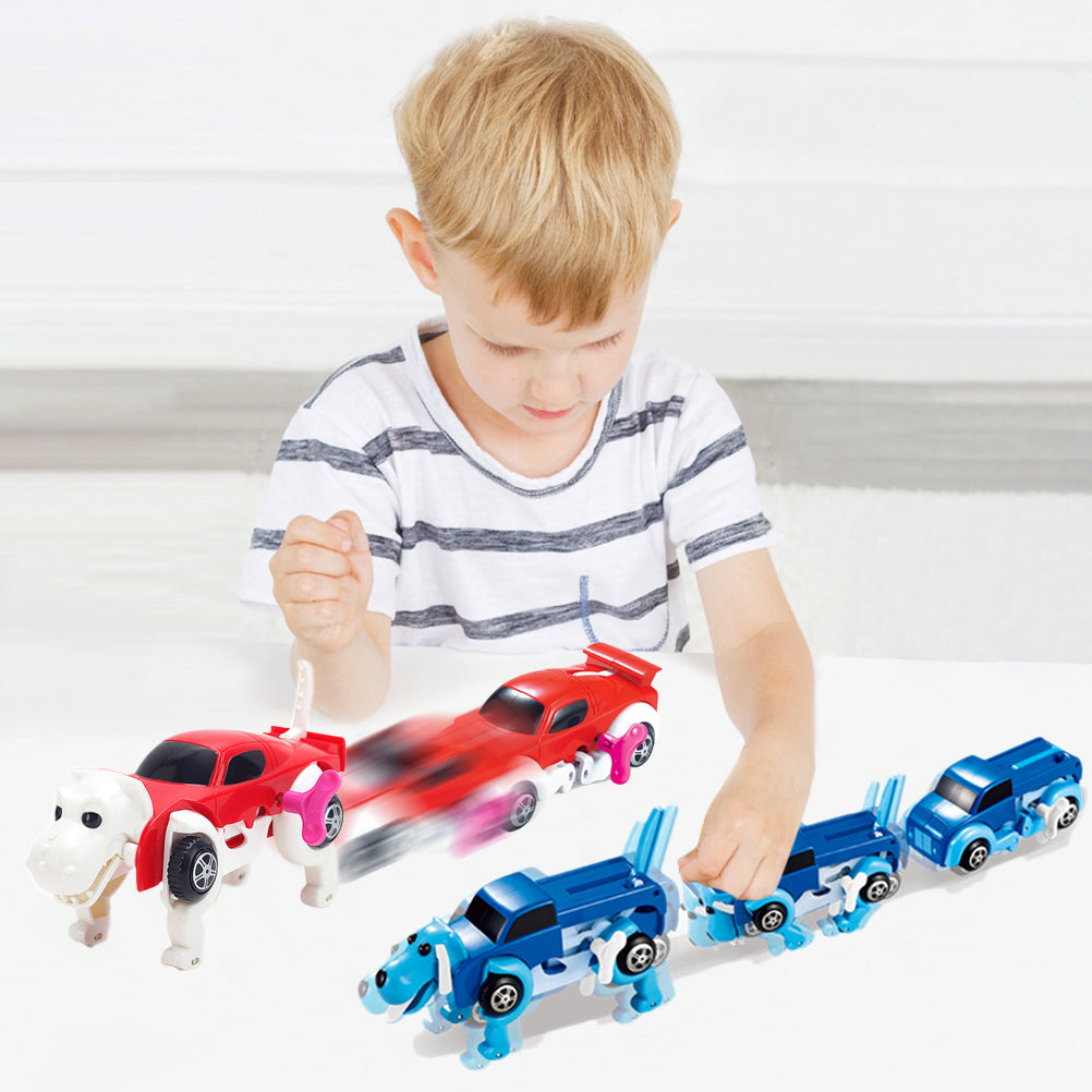 Wind-up deformation toy