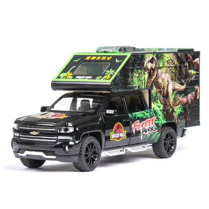 Alloy toy transport vehicle