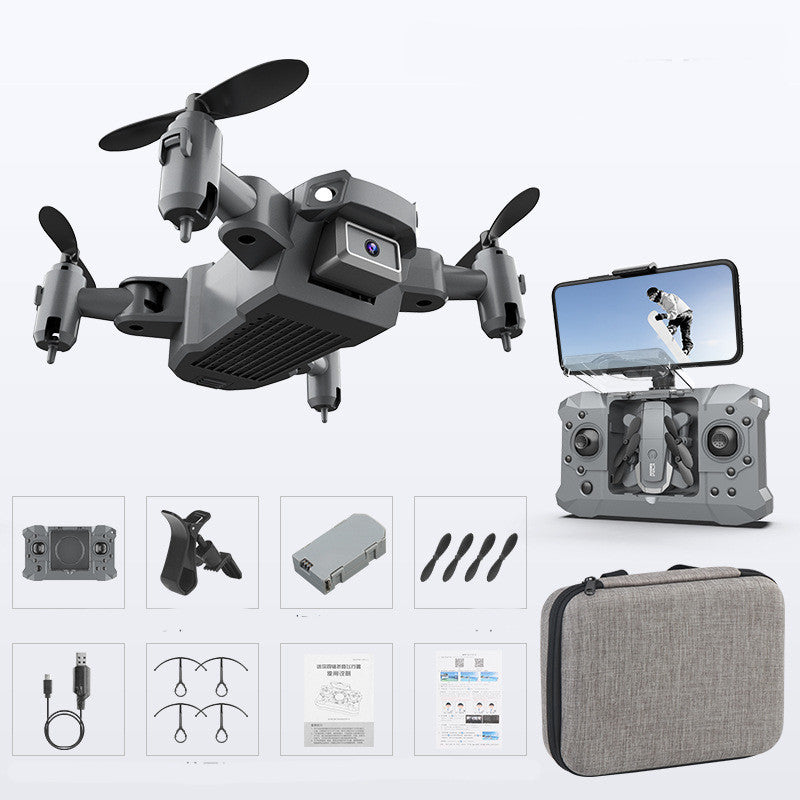 Mini Drone with HD Camera, Foldable Quadcopter, 4-Axis Stable Flight Toy Drone