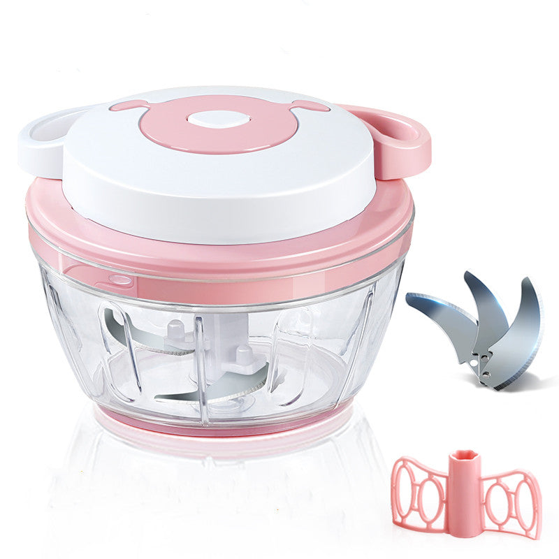Manual Ginger Garlic Chopper – Mini Food Cutter for Quick Prep