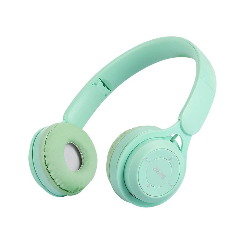 Wireless Bluetooth 5.0 On-Ear Headphones – 40mm Stereo Sound with Long Battery Life