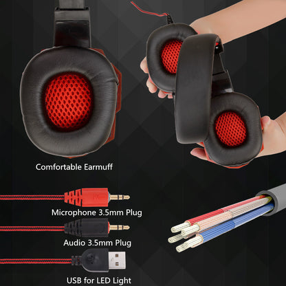 SOYTO SY830MV Gaming Headset with Mic