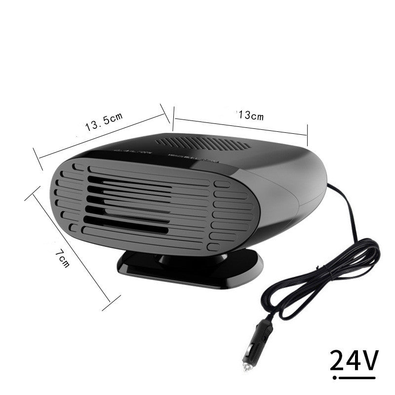 12V Portable Auto Heater Fan – Fast Heating Car Defroster & Cooling Fan for Windshield