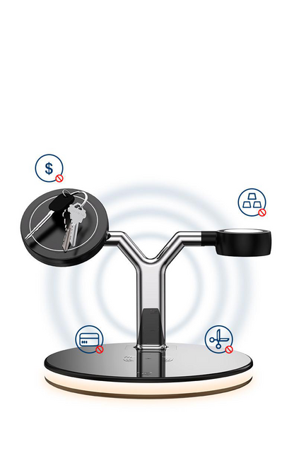 3-in-1 Wireless Charging Station – Fast Charge- Watch & Earbuds