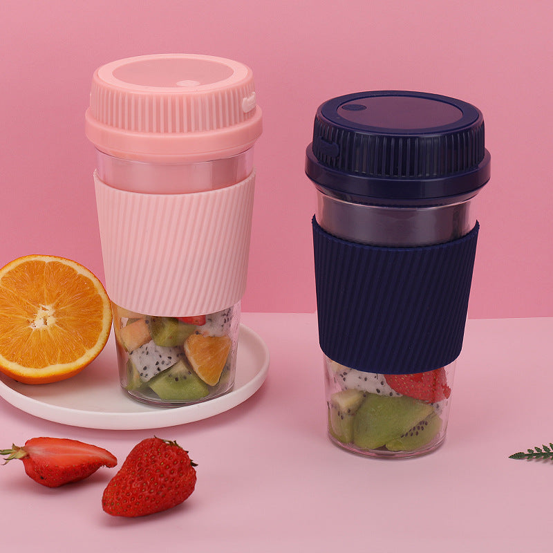 Portable Mini Blender Cup – USB Rechargeable Wireless Juicer for Smoothies & Shakes