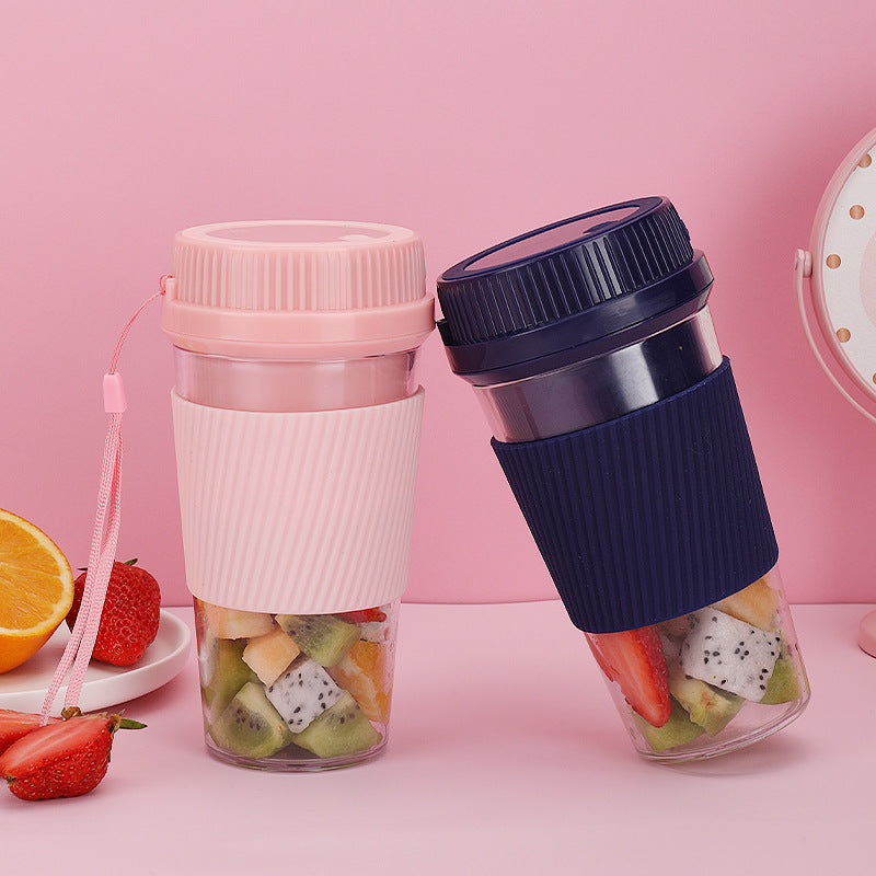 Portable Mini Blender Cup – USB Rechargeable Wireless Juicer for Smoothies & Shakes