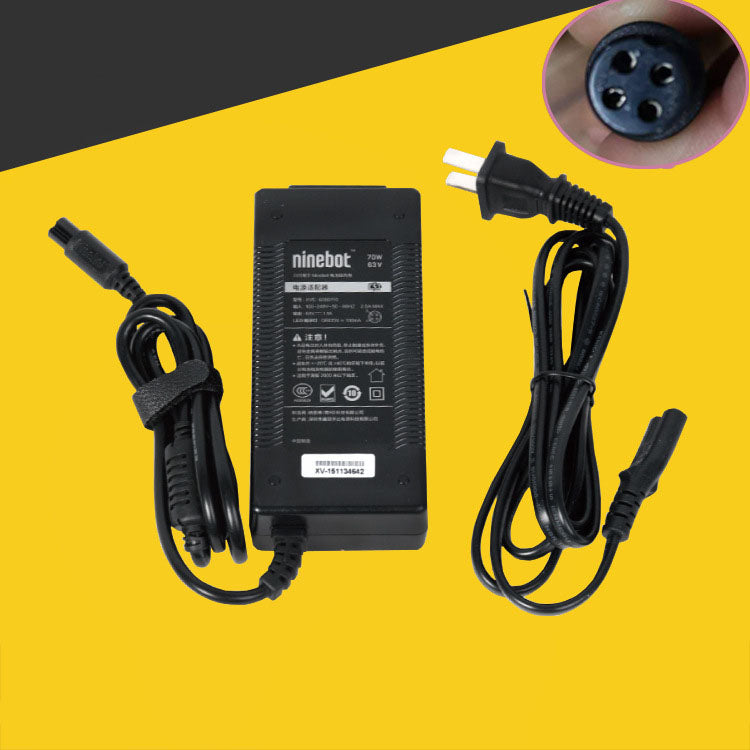 Original Ninebot / Segway 100V–240V Charger – Compatible with Electric Scooters & GoKart