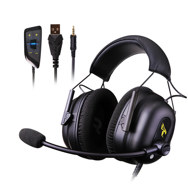 Somic 936 Wired Gaming Headset – Stereo Sound Headphones with Noise Cancelling Mic