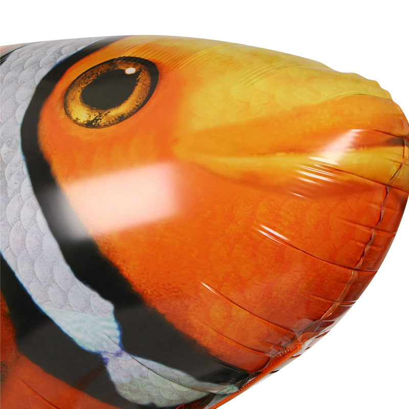 Infrared Remote Control Air Flying Suspension Shark Clown Fish, Helium Balloon Inflatable Toy