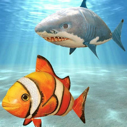 Infrared Remote Control Air Flying Suspension Shark
