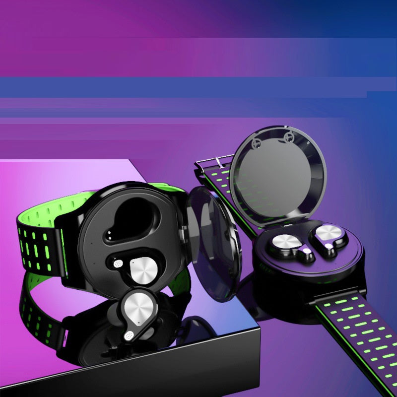 “True Wireless Bluetooth Earbuds with Wrist Strap”