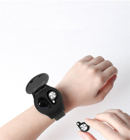 “True Wireless Bluetooth Earbuds with Wrist Strap”