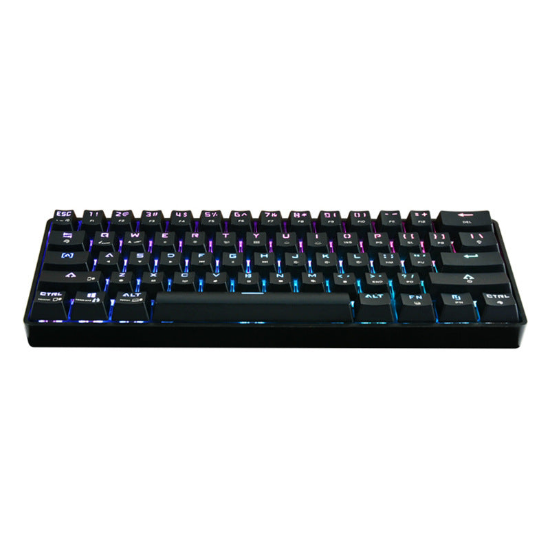 Wsireles Bluetooth Keyboard Colorful PBT Keycaps Mechanical Keyboard
