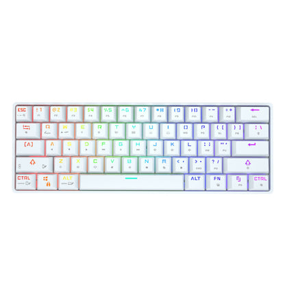 Wsireles Bluetooth Keyboard Colorful PBT