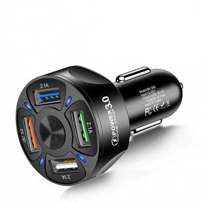 Fast Charge 2-Port USB Car Adapter