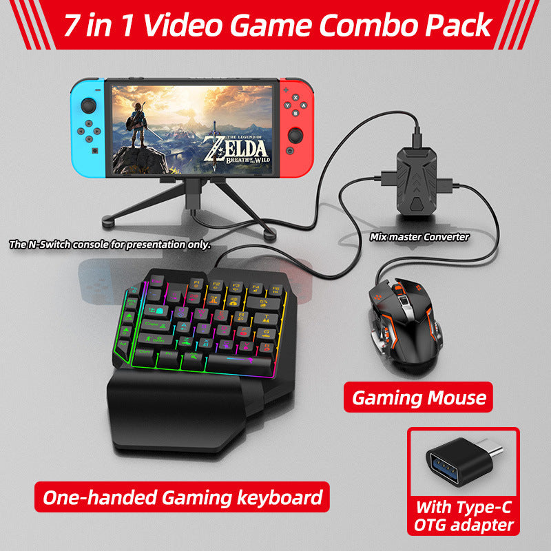 PS4 Keyboard and Mouse Converter Adapter – Console Gaming Controller Emulator