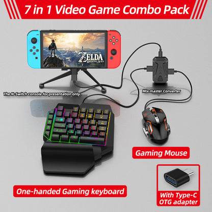 PS4 Keyboard and Mouse Converter Adapter