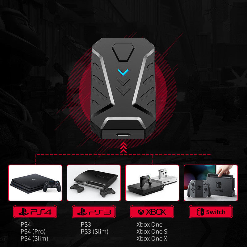 PS4 Keyboard and Mouse Converter Adapter – Console Gaming Controller Emulator