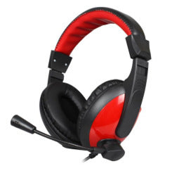 Wired Stereo Gaming Headset with Microphone – Over-Ear Headphones for Gaming, Music & Online Calls