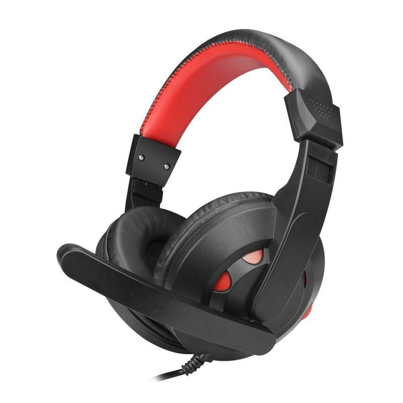 Wired Stereo Gaming Headset with Microphone – Over-Ear Headphones for Gaming, Music & Online Calls