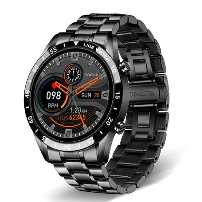 Bluetooth Calling Smart Watch with Metal Strap  & iOS
