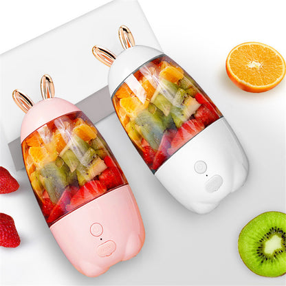 Cute Portable Blender Electric Juicer Home Office