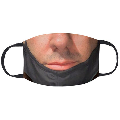 Adult Funny Prank Men And Women Washable Masks