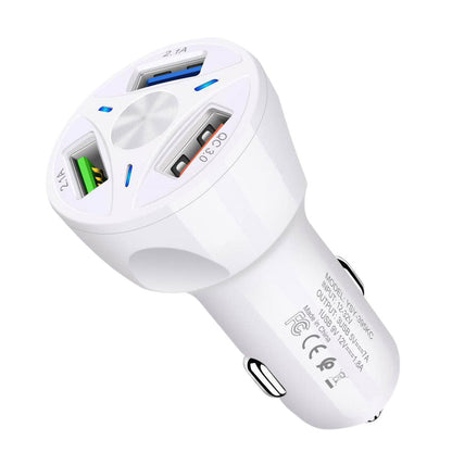 Fast Charge 2-Port USB Car Adapter