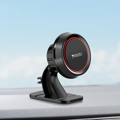 YESIDO Strong Magnetic Car Phone Holder – 360° Rotation